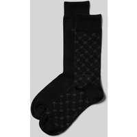 JOOP! Collection Socken mit elastischem Rippenbündchen im 2er-Pack in Black, Größe 43-46 JOOP! Collection Socken mit elastischem Rippenbündchen im 2er-Pack in Black, Größe 43-46 von JOOP! Collection