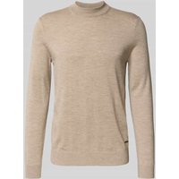 JOOP! Collection Strickpullover aus reiner Wolle Modell 'Davide' in Beige, Größe L von JOOP! Collection