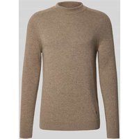 JOOP! Collection Strickpullover mit Kaschmir-Anteil und Rundhalsausschnitt in Hellbraun, Größe L von JOOP! Collection