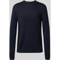 JOOP! Collection Strickpullover mit Rundhalsausschnitt Modell 'Sergor' in Marine, Größe XXL von JOOP! Collection