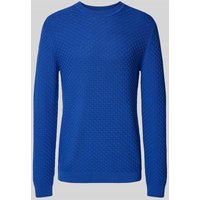 JOOP! Collection Strickpullover mit Rundhalsausschnitt Modell 'Wanjo' in Royal, Größe XXL von JOOP! Collection
