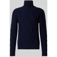 JOOP! Collection Strickpullover mit Strukturmuster Modell 'Liono' in Marine, Größe XXL JOOP! Collection Strickpullover mit Strukturmuster Modell 'Liono' in Marine, Größe XXL von JOOP! Collection