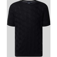 JOOP! Collection Strickshirt mit Rundhalsausschnitt Modell 'Mailon' in Black, Größe XXL von JOOP! Collection