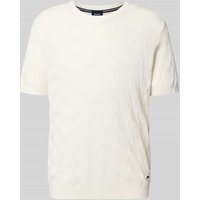 JOOP! Collection Strickshirt mit Rundhalsausschnitt Modell 'Mailon' in Offwhite, Größe XXL JOOP! Collection Strickshirt mit Rundhalsausschnitt Modell 'Mailon' in Offwhite, Größe XXL von JOOP! Collection