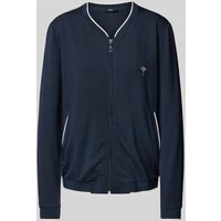 JOOP! Collection Sweatjacke mit Logo-Stitching in Dunkelblau, Größe 38 von JOOP! Collection