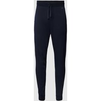 JOOP! Collection Sweatpants mit Label-Applikation in Marine, Größe L von JOOP! Collection