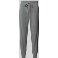 JOOP! Collection Sweatpants mit elastischem Bund und Tunnelzug in Mittelgrau Melange, Größe L von JOOP! Collection