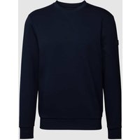 JOOP! Collection Sweatshirt mit Logo-Patch in Marine, Größe L JOOP! Collection Sweatshirt mit Logo-Patch in Marine, Größe L von JOOP! Collection