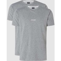 JOOP! Collection T-Shirt aus Baumwolle im 2er-Pack in Mittelgrau Melange, Größe XXL von JOOP! Collection