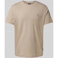 JOOP! Collection T-Shirt mit Label-Stitching Modell 'Priamo' in Beige, Größe XXL von JOOP! Collection