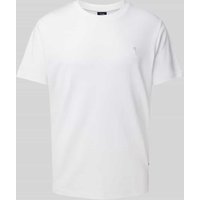 JOOP! Collection T-Shirt mit Label-Stitching Modell 'Priamo' in Weiss, Größe XXL JOOP! Collection T-Shirt mit Label-Stitching Modell 'Priamo' in Weiss, Größe XXL von JOOP! Collection