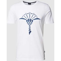 JOOP! Collection T-Shirt mit Logo-Print Modell 'Alerio' in Weiss, Größe L von JOOP! Collection