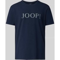 JOOP! Collection T-Shirt mit Logo-Print und Rundhalsausschnitt in Marine, Größe XL von JOOP! Collection