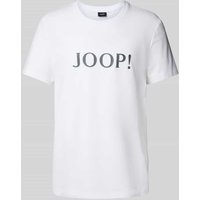 JOOP! Collection T-Shirt mit Logo-Print und Rundhalsausschnitt in Weiss, Größe XXL JOOP! Collection T-Shirt mit Logo-Print und Rundhalsausschnitt in Weiss, Größe XXL von JOOP! Collection