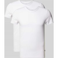 JOOP! Collection T-Shirt mit Rundhalsausschnitt im 2er-Pack in Weiss, Größe S JOOP! Collection T-Shirt mit Rundhalsausschnitt im 2er-Pack in Weiss, Größe S von JOOP! Collection