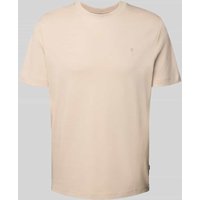 JOOP! Collection T-Shirt mit Rundhalsausschnitt und Stitching in Hellbraun, Größe L JOOP! Collection T-Shirt mit Rundhalsausschnitt und Stitching in Hellbraun, Größe L von JOOP! Collection