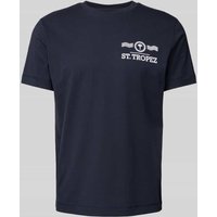 JOOP! Collection T-Shirt mit Statement-Print Modell 'Barrett' in Marine, Größe XXL von JOOP! Collection