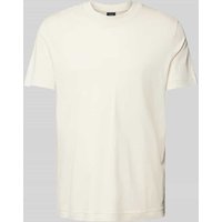 JOOP! Collection T-Shirt mit geripptem Rundhalsausschnitt Modell 'Carlon' in Beige, Größe XXL von JOOP! Collection