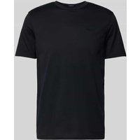 JOOP! Collection T-Shirt mit geripptem Rundhalsausschnitt Modell 'Cosmo' in Black, Größe XXXL von JOOP! Collection