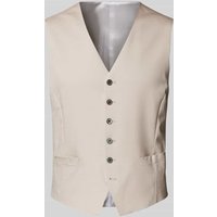 JOOP! Collection Weste aus reiner Viskose mit Knopfleiste in Sand, Größe 52 JOOP! Collection Weste aus reiner Viskose mit Knopfleiste in Sand, Größe 52 von JOOP! Collection