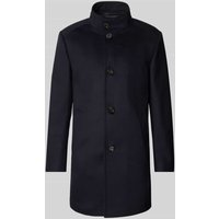 JOOP! Collection Wollmantel mit Kaschmir-Anteil Modell 'MARON' in Marine, Größe 110 von JOOP! Collection