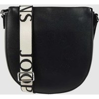 JOOP! Jeans Crossbody Bag in Leder-Optik Modell 'Stella' in Black, Größe One Size von JOOP! JEANS