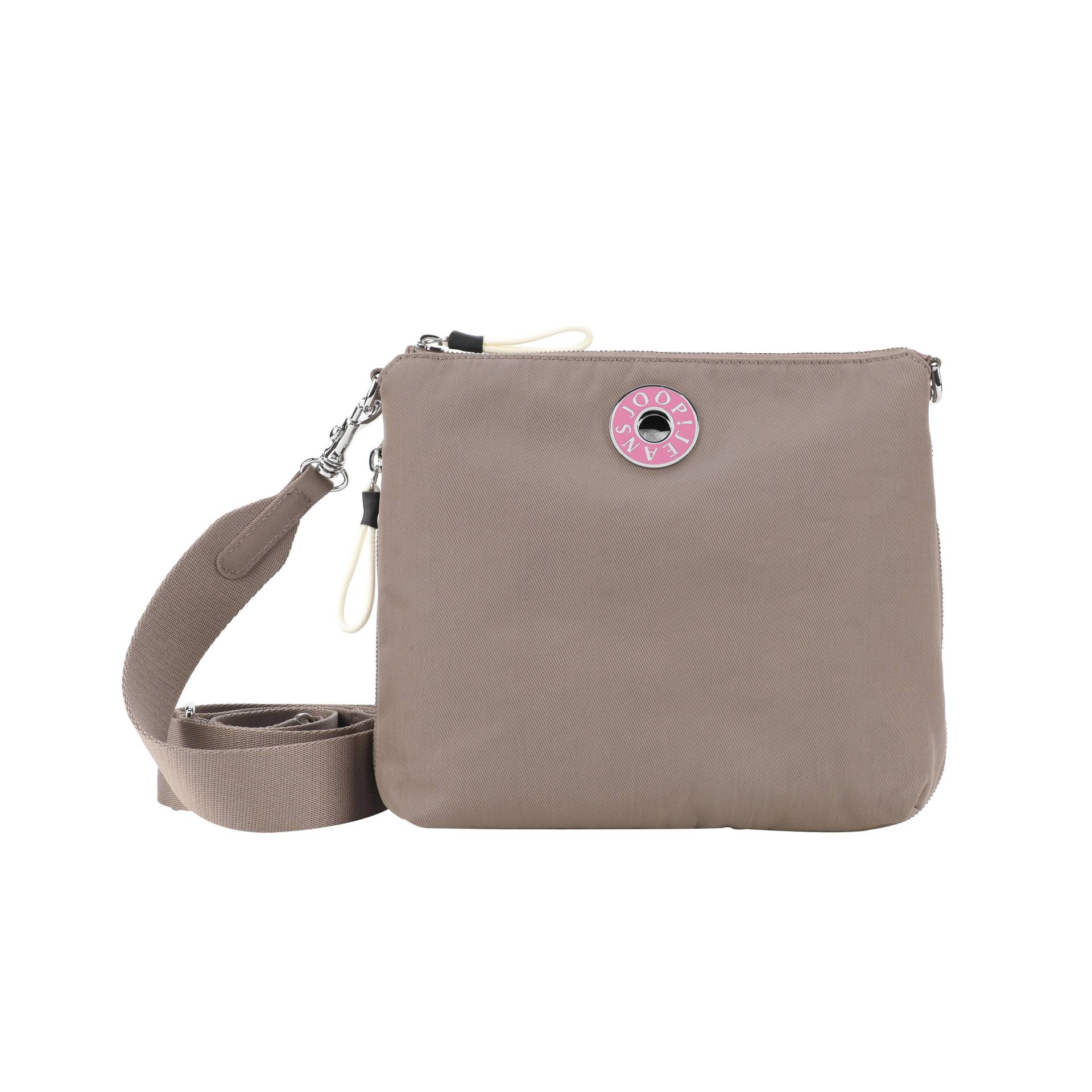 JOOP! JEANS - Giocoso Letizia Shoulderbag Mvz taupe - Gr. - M von JOOP! JEANS
