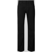 JOOP! Jeans Modern Fit Jeans mit Knopfverschluss Modell 'MITCH' in Black, Größe 34/30 von JOOP! JEANS