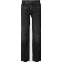 JOOP! Jeans Modern Fit Jeans mit Label-Detail Modell 'MITCH' in Dunkelgrau, Größe 34/32 von JOOP! JEANS