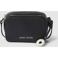 JOOP! Jeans Handtasche mit Label-Applikation Modell 'diurno' in Black, Größe One Size von JOOP! JEANS