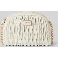 JOOP! Jeans Handtasche mit Label-Applikation Modell 'ruga jessy' in Offwhite, Größe 1 von JOOP! JEANS
