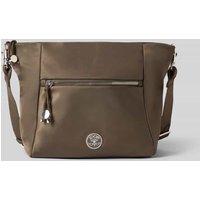 JOOP! Jeans Handtasche mit Label-Detail Modell 'LIETISSIMO' in Khaki, Größe 1 von JOOP! JEANS