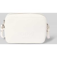 JOOP! Jeans Handtasche mit Label-Detail Modell 'lettera 1.0 cloe' in Weiss, Größe 1 von JOOP! JEANS