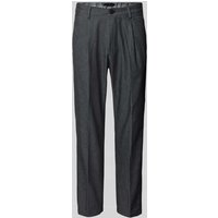 JOOP! Jeans Loose Fit Bundfaltenhose mit Gesäßtaschen Modell 'Lead' in Mittelgrau, Größe 36/32 von JOOP! JEANS