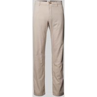 JOOP! Jeans Modern Fit Chino mit Gürtelschlaufen Modell 'Matthew' in Beige, Größe 34/32 von JOOP! JEANS