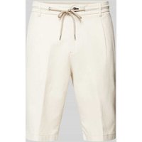JOOP! Jeans Regular Fit Bermudas mit Bindegürtel Modell 'RUBY' in Beige, Größe 33 von JOOP! JEANS
