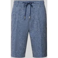 JOOP! Jeans Regular Fit Bermudas mit Bindegürtel Modell 'RUDO' in Blau, Größe 32 von JOOP! JEANS