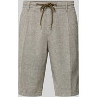 JOOP! Jeans Regular Fit Bermudas mit Bindegürtel Modell 'RUDO' in Taupe, Größe 36 von JOOP! JEANS