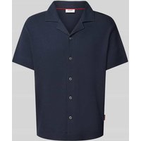 JOOP! Jeans Regular Fit Freizeithemd mit Resortkragen Modell 'Esdras' in Marine, Größe L JOOP! Jeans Regular Fit Freizeithemd mit Resortkragen Modell 'Esdras' in Marine, Größe L von JOOP! JEANS