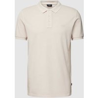 JOOP! Jeans Regular Fit Poloshirt im unifarbenen Design Modell 'Ambrosio' in Offwhite, Größe XXL von JOOP! JEANS