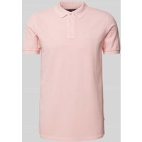 JOOP! Jeans Regular Fit Poloshirt im unifarbenen Design Modell 'Ambrosio' in Rosa, Größe XXXL von JOOP! JEANS