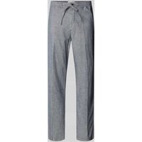 JOOP! Jeans Regular Fit Stoffhose mit Tunnelzug Modell 'Rimon' in Marine, Größe 32/34 von JOOP! JEANS