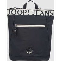 JOOP! Jeans Rucksack mit Label-Details Modell 'Elva' in Marine, Größe One Size von JOOP! JEANS