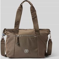 JOOP! Jeans Shopper mit Tragehenkel Modell 'lietissimo' in Schlamm, Größe 1 von JOOP! JEANS