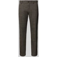 JOOP! Jeans Stoffhose mit französischen Eingrifftaschen Modell 'Matthew' in Mittelbraun, Größe 31/32 von JOOP! JEANS