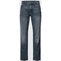 JOOP! Jeans Straight Leg Jeans im 5-Pocket-Design Modell 'MITCH' in Dunkelblau, Größe 34/34 von JOOP! JEANS