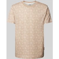 JOOP! Jeans T-Shirt mit Label-Detail Modell 'Andri' in Beige, Größe XXL JOOP! Jeans T-Shirt mit Label-Detail Modell 'Andri' in Beige, Größe XXL von JOOP! JEANS