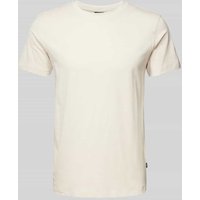 JOOP! Jeans T-Shirt mit Label-Print Modell 'Alphis' in Beige, Größe XXXL JOOP! Jeans T-Shirt mit Label-Print Modell 'Alphis' in Beige, Größe XXXL von JOOP! JEANS