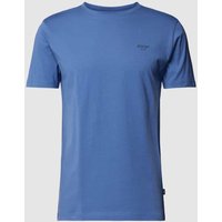 JOOP! Jeans T-Shirt mit Label-Print Modell 'Alphis' in Blau, Größe XXL von JOOP! JEANS