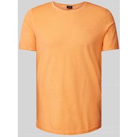 JOOP! Jeans T-Shirt mit Rundhalsausschnitt Modell 'Clark' in Orange, Größe L von JOOP! JEANS